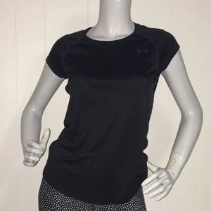 Under Armour Semi-Fitted Black Tee